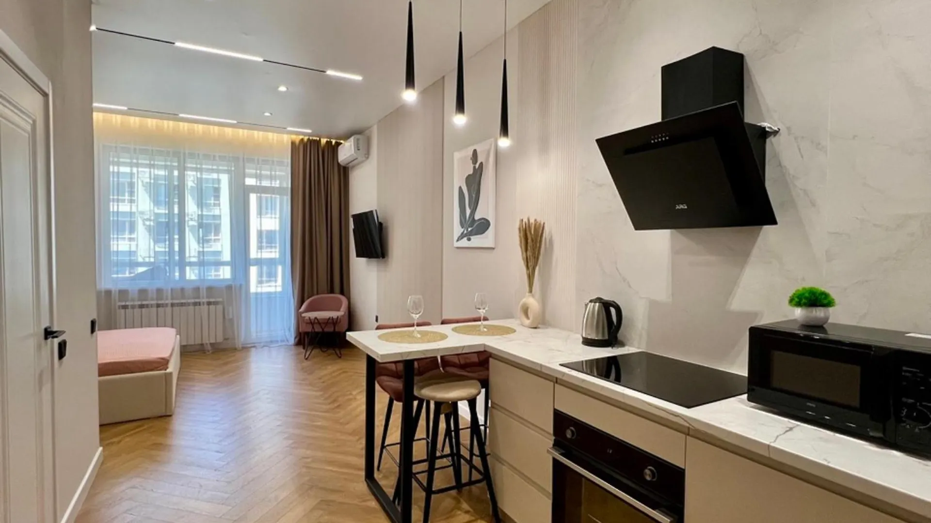 Apartament Роскошные Новые Апартаменты В Самом Центре Алматы